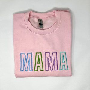 Embroidered Mama Sweatshirt